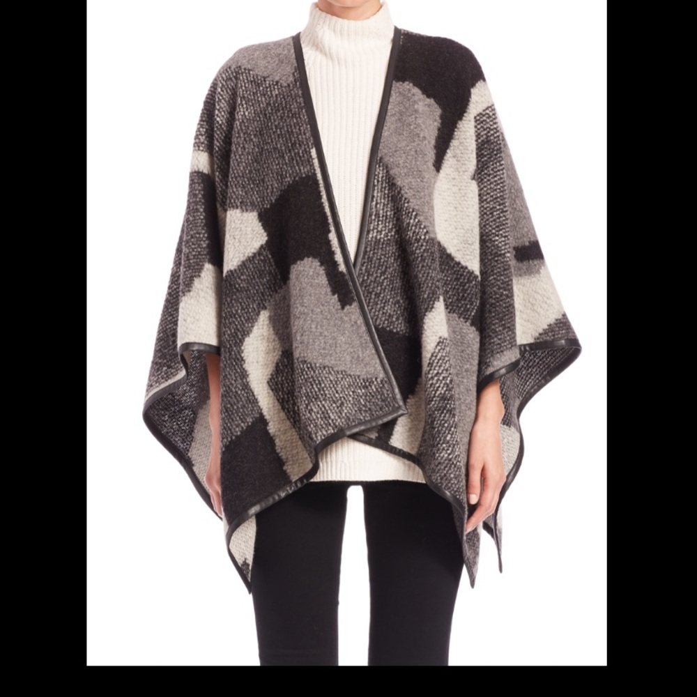 BCBGMAXZRIA poncho